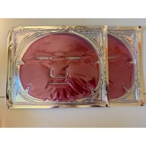 Predire Paris Red Wine Anti-Aging Facial Mask Set of 2 Hydrating Collagen Masks